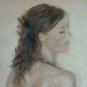 Christine ART Original Oil Painting *DREAM GIRL* Signed