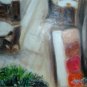Christine ART Original Oil Paintings PIANO LOUNGE CAFE*