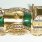 ESTEE LAUDER ANTIQUE TRAIN* Crystal Collectible Compact