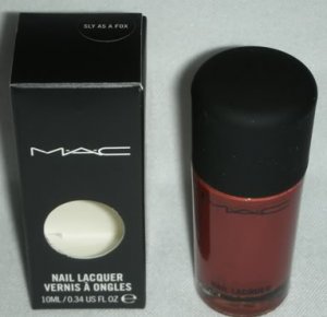 MAC Nail Lacquer Polish SLY AS A FOX* Red M.A.C Makeup