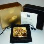 Estee Lauder PRECIOUS GIFT Red Crystal Gold Jewel Compact 2006