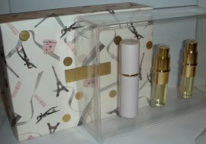 LOVELY SARAH JESSICA PARKER Refillable Perfume 3x 10 ml Travel Purse Spray NIB!