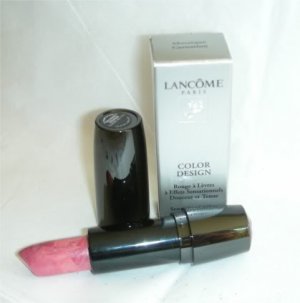 LANCOME COLOR DESIGN Lipstick MOSAIQUE CARNATION Pink Smooth Lipcolor DISC NIB!