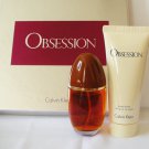 OBSESSION CALVIN KLEIN Eau de Parfum Perfume Body Lotion For Women Gift Set NIB!