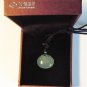 JADEITE Apple Green JADE Pendant Nanjing China Certificate of Authenticity RARE!