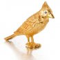 ESTEE LAUDER GOLDEN BIRD Holiday 2010 Pleasures Solid Perfume Compact  NEW!