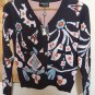 CHANEL 2015 Cashmere Sweater Vibrant Multi-Color Size 38 Italy NWOT!