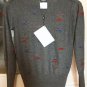 CHANEL 2014 DALLAS Cashmere Blend Sweater Pullover Grey Runway Size 38 Italy NWT!
