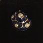ESTEE LAUDER WHITE LINEN Glistening Snail Solid Perfume Crystal Compact