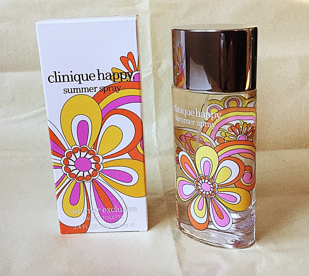 CLINIQUE HAPPY Perfume Summer Spray 3.4 oz 100 ml LimitedEdition NIB!