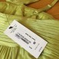 BCBG MAX AZRIA Criss-Cross Sequins Clubbing Cocktail Dress $300 SIZE 0 Gold Lime