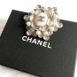 CHANEL Brooch 2016 Byzantine Pink Silver Pearl Retro Gold Petal CC