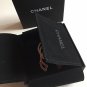 CHANEL Red & Gold Crystal Double CC Booch Pin 2015 Authentic Hallmark NIB