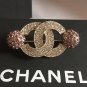 CHANEL Violet Crystal Globes Brooch Pin CC 2015 Authentic HALLMARK