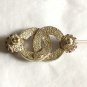 CHANEL Violet Crystal Globes Brooch Pin CC 2015 Authentic HALLMARK