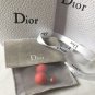DIOR DIOR TRIBALE Mise en Dior Tribal Earrings Matte ORANGE RED Lacquer Beads NIB!