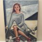 Christine ART Original Oil Paintings WOMAN POOLSIDE SUN