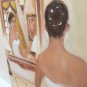 Christine ART Original Oil Painting BRIDE PERFECT Sign
