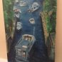 Christine Wong Original Oil Painting *Boats on Waterway* One Of A Kind Arts 12" by 16"