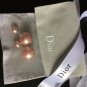 DIOR TRIBALE Earrings Champagne Gold Beads Mise en Dior Tribal NIB!