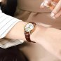 OLEVS Fashion Women's Watches Top Brand Luxury Women Leather Quartz