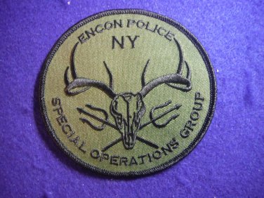 NYS-DEC Police SOG Team patch