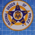 Fraternal Order of Police 4" patch