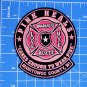 Manitowoc County Wisconsin Fire Pink BCA patch