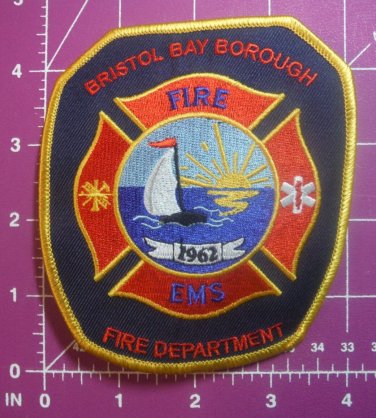 Bristol Bay Borough Alaska Fire Department patch(E)