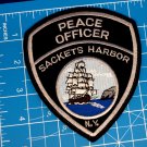 Sackets Harbor New York Peace Officer patch-Bin A3
