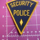 Security Police chevron vintage patch