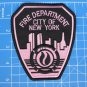 FDNY Breast Cancer Awareness patch