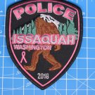 ISSAQUAH Washington Police Sasquatch BCA patch