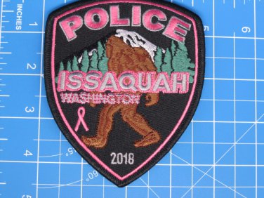 ISSAQUAH Washington Police Sasquatch BCA patch
