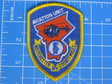 Westchester County NY Police Aviation unit patch