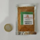 Jaune Habanero En Poudre Contenant 10 Gr Puissance De Chili Tr