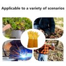 Long Sleeve Gloves Sheepskin Leather Gauntlet Rose Plant Pruning Arm Hand