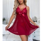 Sexy Lace Lingerie Babydoll Nightwear Red