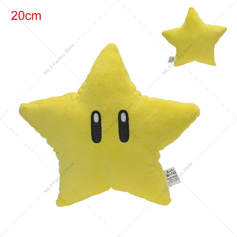 25 Stuffed Toy - Game Mario Bros Plush Doll Anime Cute Princess Peach Koopa T...