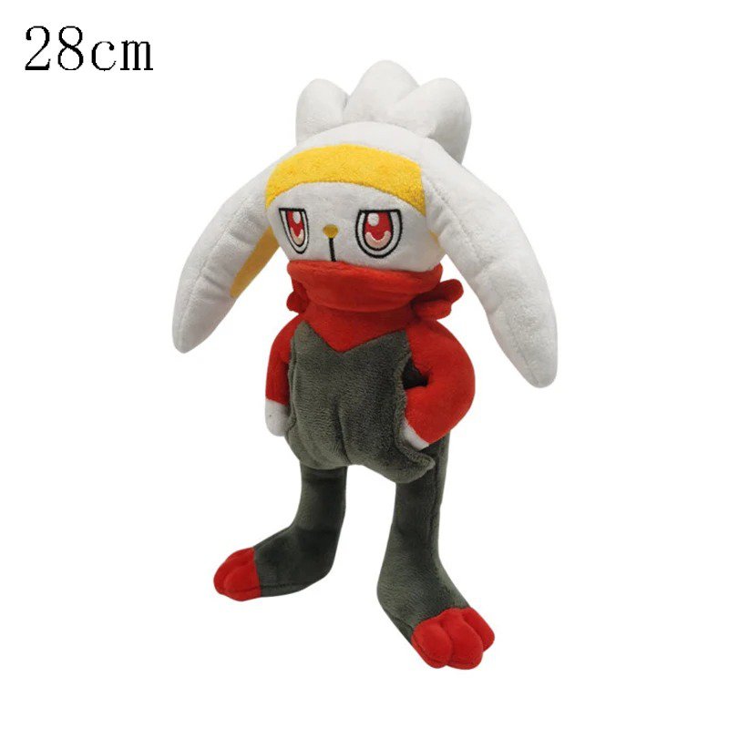 Raboot 28cm Stuffed Toy - Pokemon Gengar Plush Jirachi Sprigatito Doll Chariz...