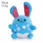 Azumarill 16cm Stuffed Toy - Pokemon Plush Toy Pikachu Doll Charmander Squirt...