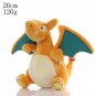 Silver Stuffed Toy - 20cm Pikachu Pokemon Plush Doll Charmander Bulbasaur Squ...