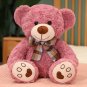 purple Stuffed Toy - New Hot Christmas Bear Lovely Bear Plush Toys Stuffed Cu...