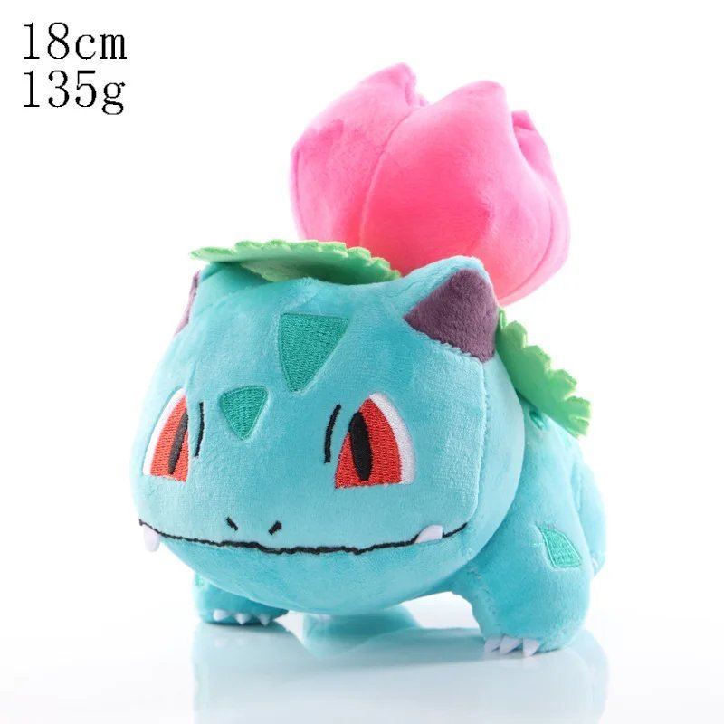 Ivysaur 18cm Stuffed Toy - New Pokemon Pikachu Peluche Pansear Oshawott Chesp...