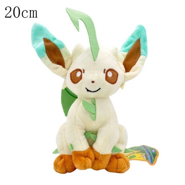 Leafeon 20cm Stuffed Toy - Pokemon Pikachu Minun Plusle Croconaw Dratini Plus...