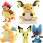 5PCS   09 Stuffed Toy - 5pcs Pokemon Pikachu Pichu Charmander Bulbasaur Squir...