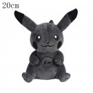 Pikachu Black 20cm Stuffed Toy - Pokemon Pikachu Gengar Doll Pichu Charmander...
