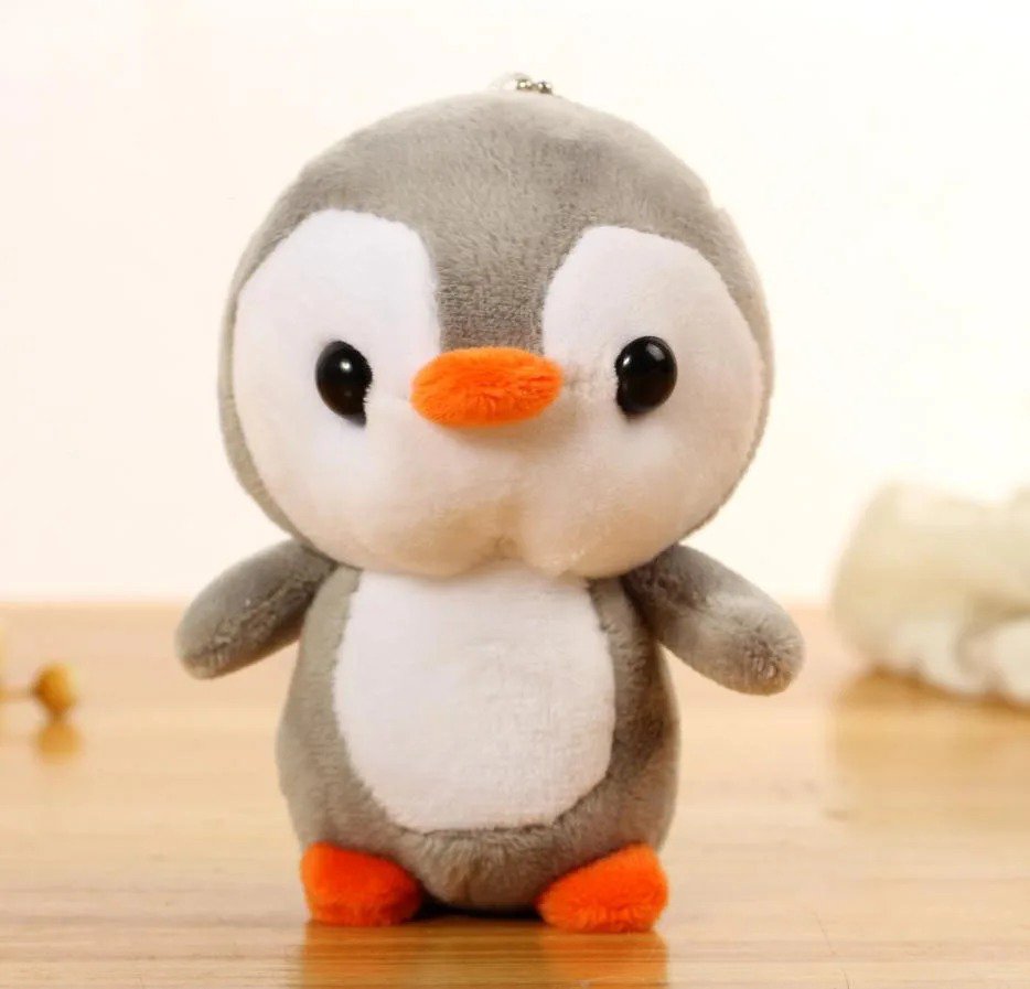 Gray Stuffed Toy - Sweet Penguin Toys 12CM Kawaii Penguin Plush Stuffed Toy D...