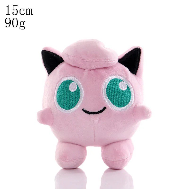 Jigglypuff 15cm Stuffed Toy - Pokemon Morpeko Gengar Plush Smoochum Jirachi P...