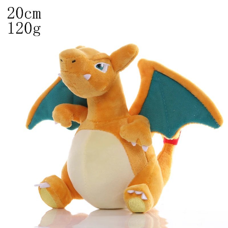 charizard 20cm Stuffed Toy - Pokemon Shiny Charizard Plush Toy Charmender Meg...
